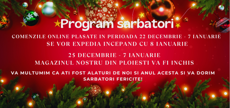 Program sarbatori
